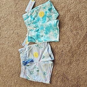 Baby Boy Dinosaur and Tie Dye Shorts Bundle 12 Months
